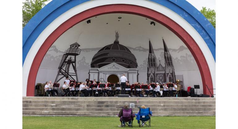 State Capital Band in Memorial Park